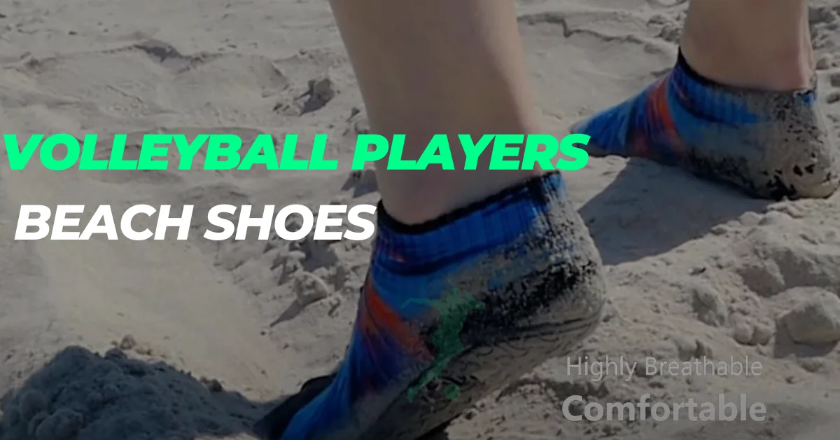 Beach Volleyball Players Wear Shoes