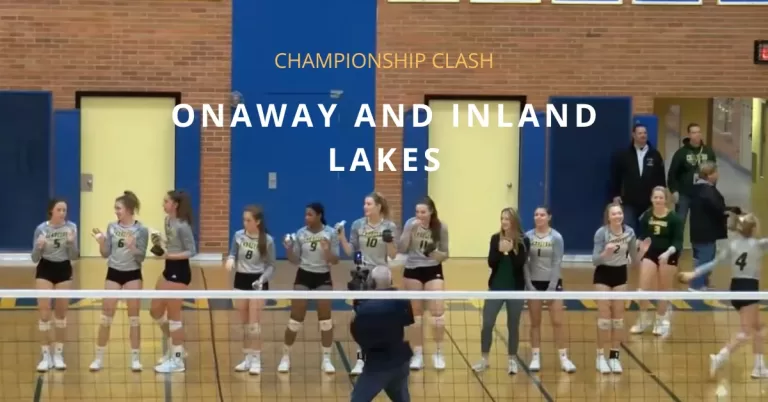 Championship Clash: Onaway and Inland Lakes Advance in District Volleyball
