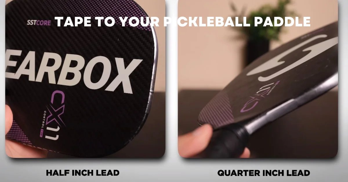 Adding Lead Tape to Your Paddle